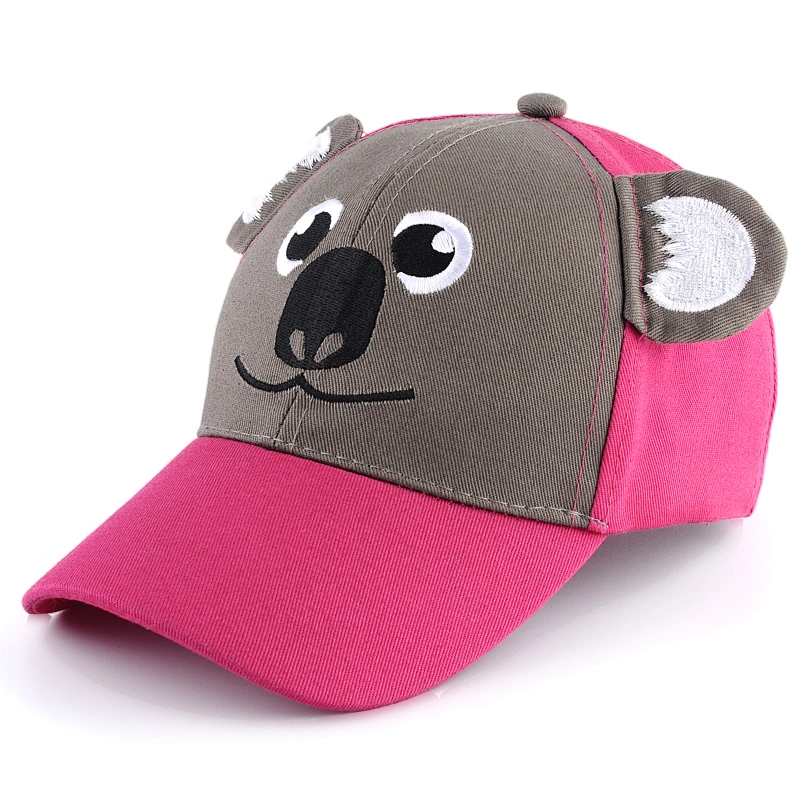 Kids Baseball Caps Children Sport Hats with Cartoon Ears