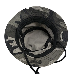 High Quality Bucket Hat Camo Bucket Hat with String for adjustment