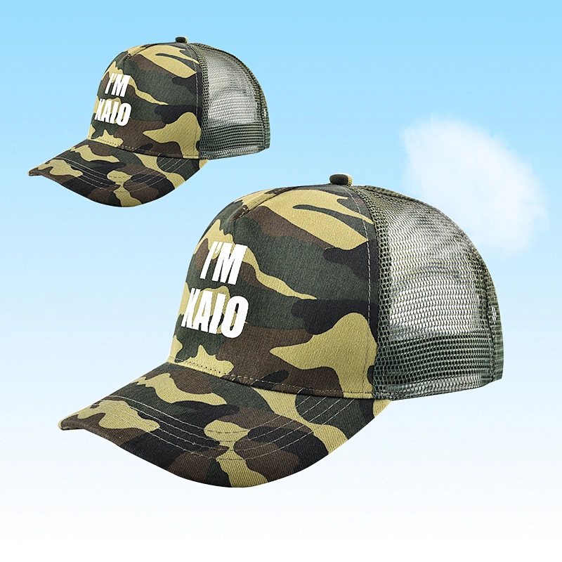 military  mesh hat wholesale factory price custom logo baseball golf cap