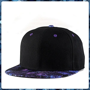 Fashion Flower Starry Sky hats and caps men Flat Brim Snapback Caps