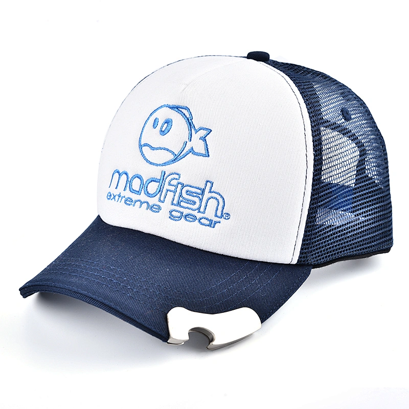 wholesale embroidery logo  mesh trucker hat,custom trucker cap