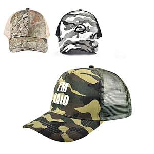 military  mesh hat wholesale factory price custom logo baseball golf cap
