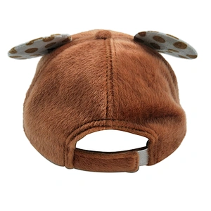 2019 New Custom Deers Pattern Girls Warm Winter Baseball Cap Hat with Cute Ears