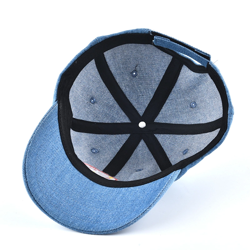 Unstructured jean cotton baseball hats and caps men sports caps