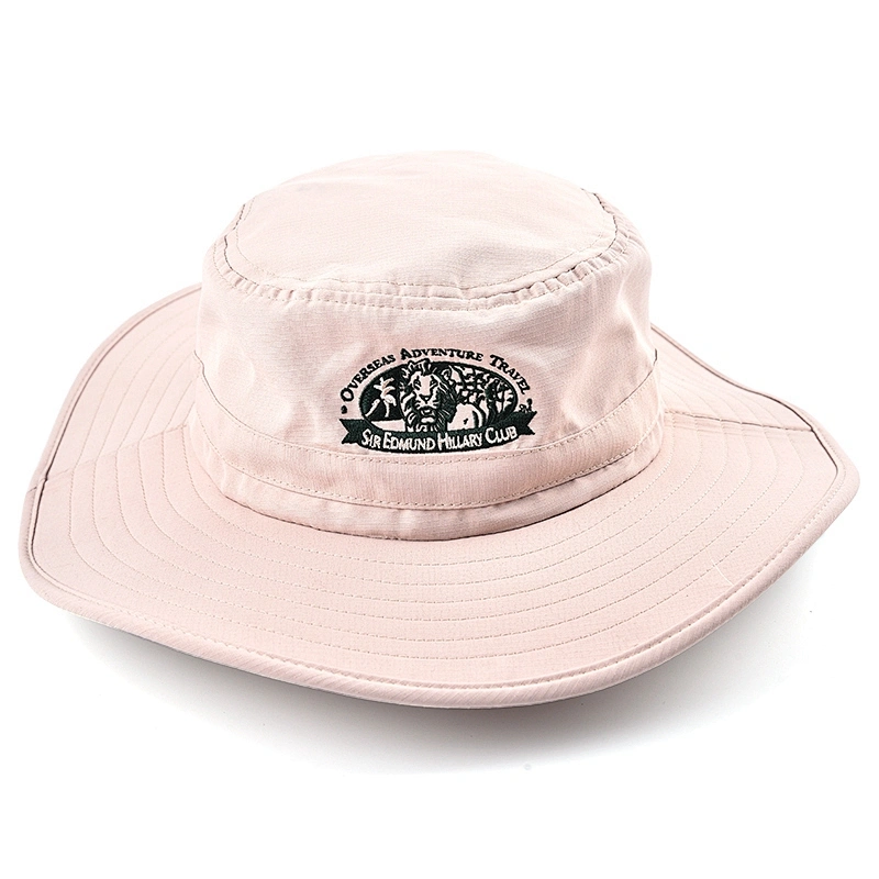 Oem Odm Embroidery Cotton Polyester Camouflage Bucket Caps