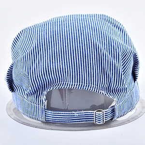 Stripe Pattern Baseball Cap Flat Top Military Army  Hat