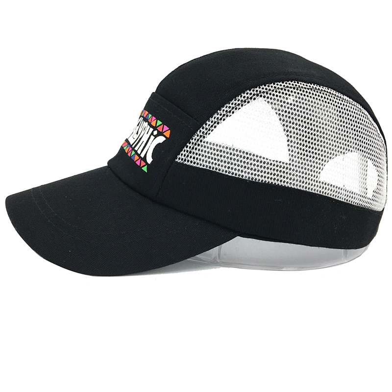 Magic Tape Baseball Cap Printing Trucker Mesh Cap Hat with Pocket