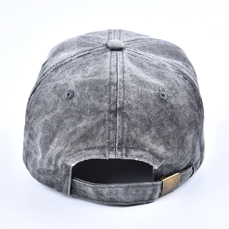 Oem Odm Embroidery Logo Washed Practical 100% Cotton Fashion Baseball Cap
