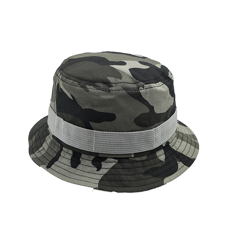 High Quality Bucket Hat Camo Bucket Hat with String for adjustment