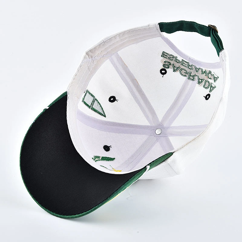 Fashion custom 100% Cotton embroidered baseball cap