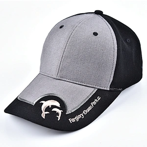 fashion dolphin Hat sports baseball cap and hat with embroidery and logo