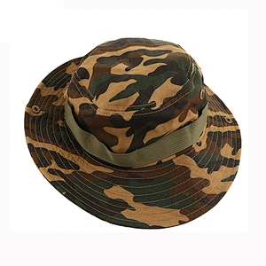 Factory camouflage color men sports hunting fishing hat bucket cap