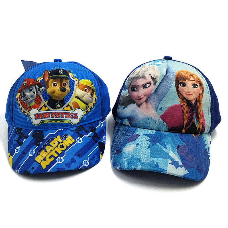Kids Baseball Cap with digital printing logo Lovely kids cap