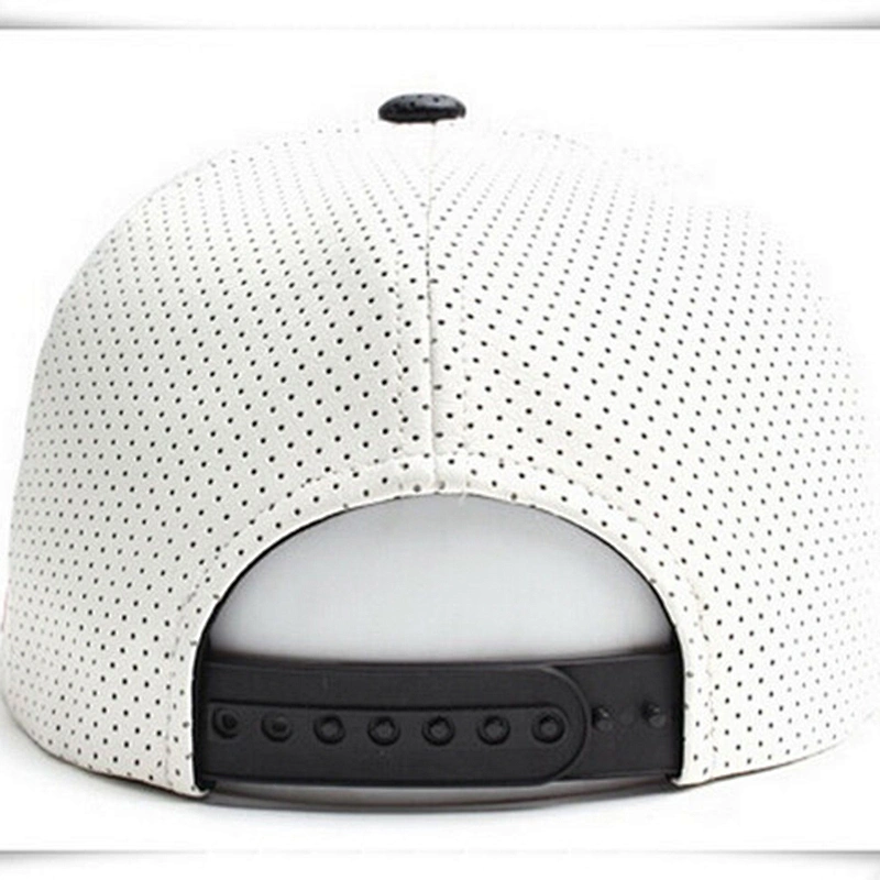 5 Panels Pu Leather Flat Visor Males Snap Back Truker Gorras Caps