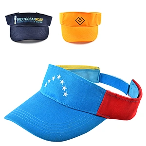 sun visor cap wholesale hat factory price with embroidery logo