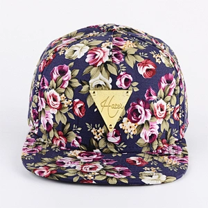 2020 Snapback Caps Floral Pattern Printing Logo Gorras Sport Cap