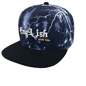 Custom Embroidered Caps Digital Printing Starry Galaxy vintage snapback hat