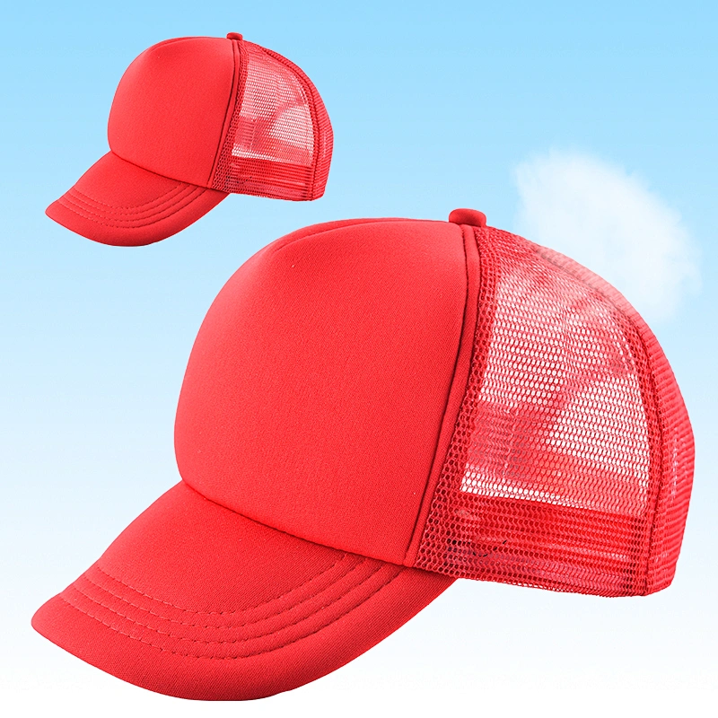 Classic Sports mesh truker hat sponge Cap wholesale factory price And Hat With Embroidery And Logo