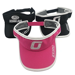 Absorbent sweat running sport  sun protection visor caps and  hats