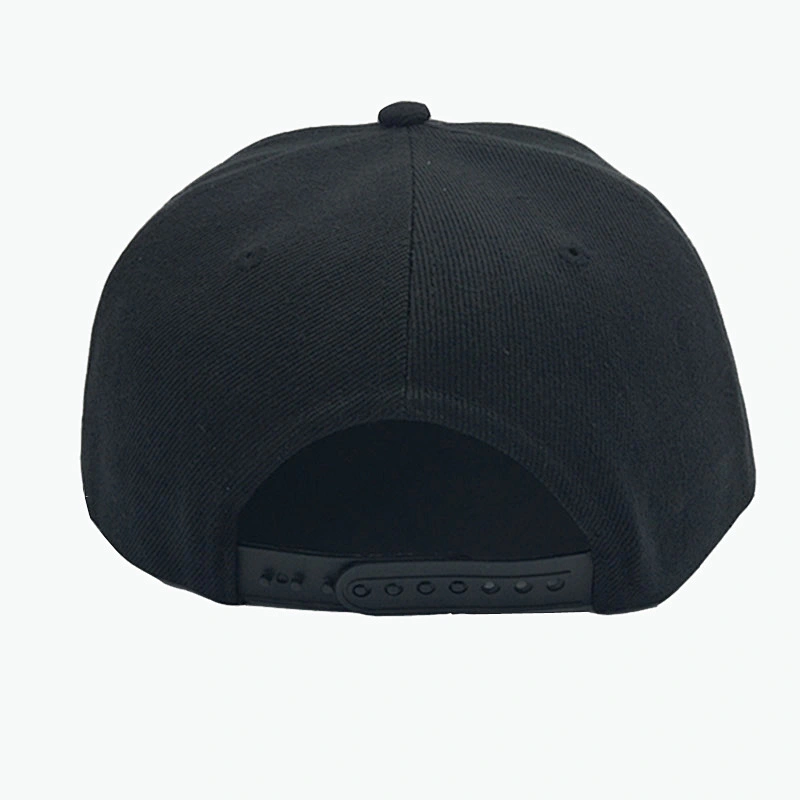 Wholesale Custom 3D Embroidery Logo Acrylic Cotton Snapback Caps Hats