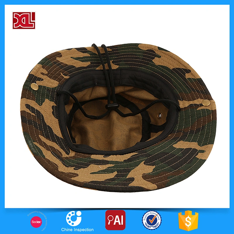Factory camouflage color men sports hunting fishing hat bucket cap