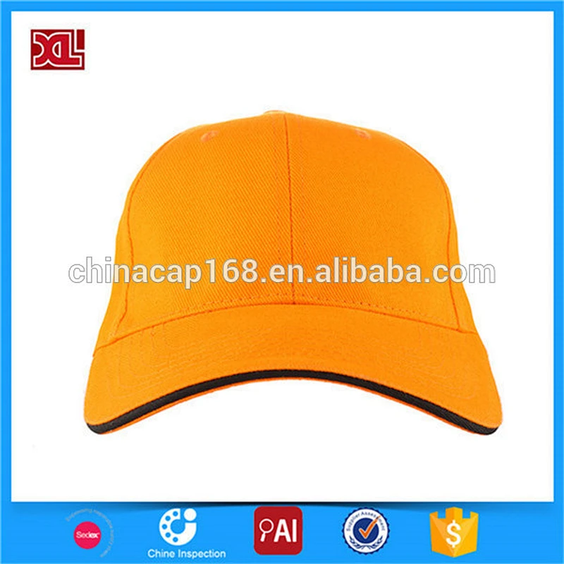 Guangzhou sandwichd gorras factory cheap custom 6 panel baseball hats