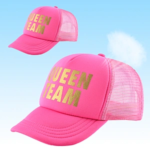 wholesale factory price mesh truker hat with printed logo custom