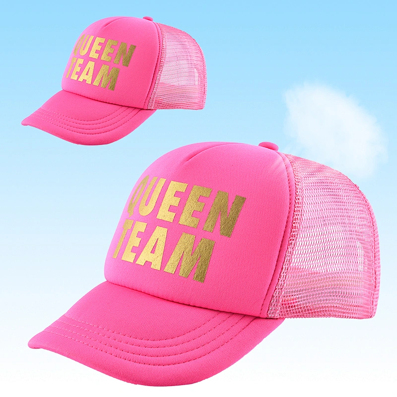 wholesale factory price mesh truker hat with printed logo custom