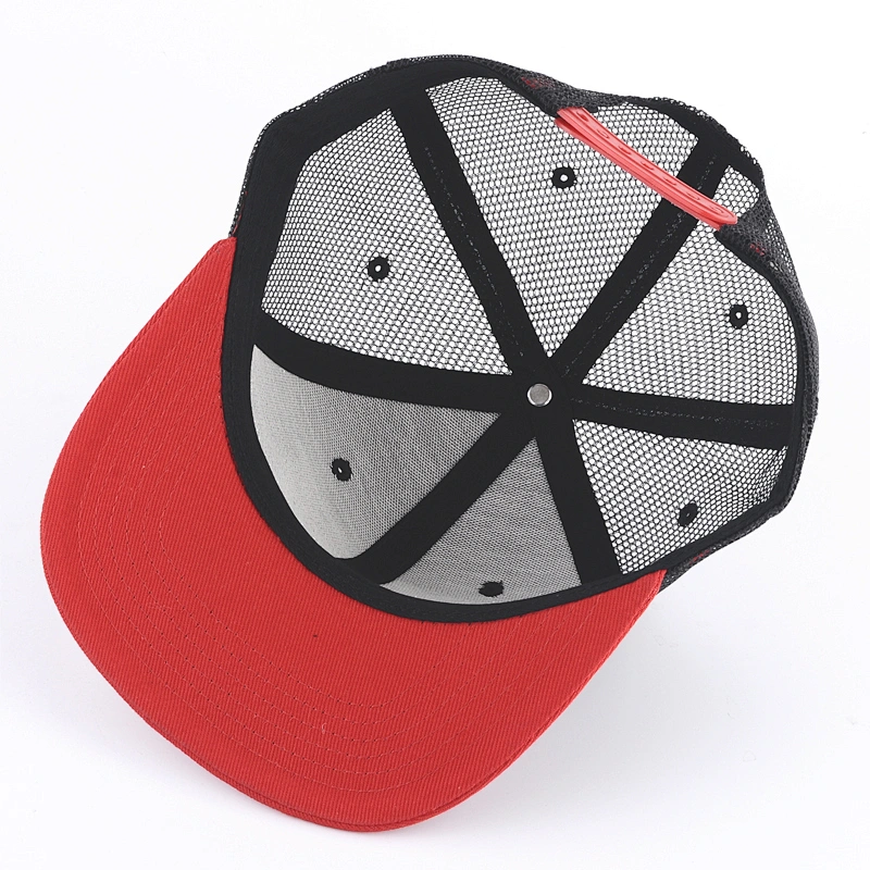 3D embroidery logo mesh snapback hats  cotton snapback cap gorras