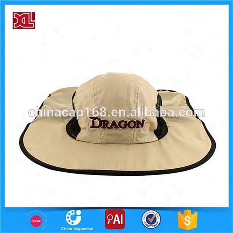 Mans Sun UV Protection Fishing Bucket Hats Cap with Neck Cover Ear Flap