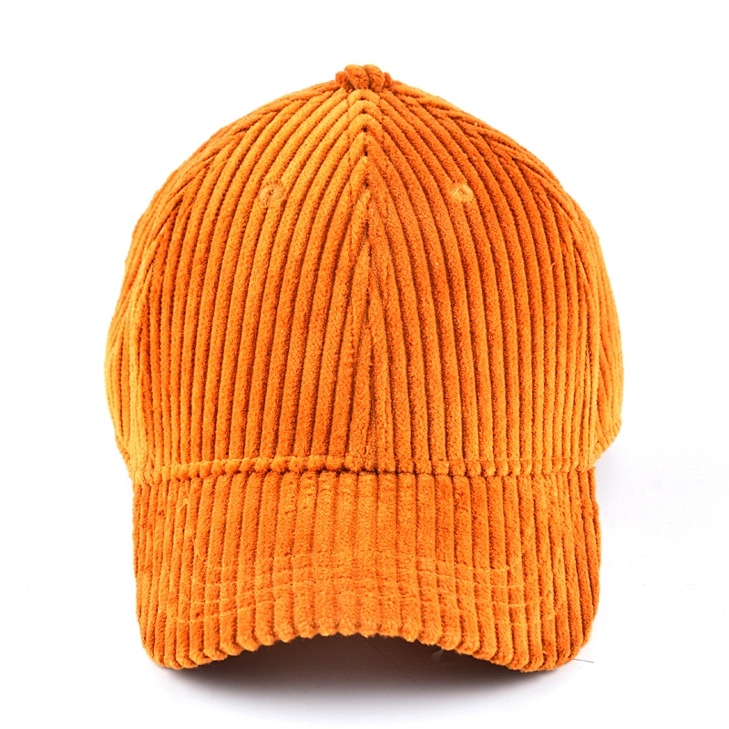 Golf Corduroy Unisex Plain Hats Custom Sport Baseball Caps