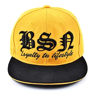Whole sale Snapback hats with Embroidered logo snapback Acrylic snapback