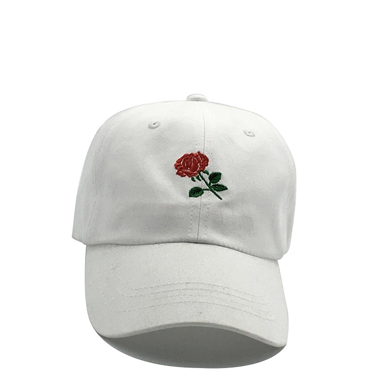 Fashion Comfortable baseball cap with embroidered custom logo