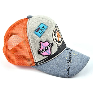 fashion wholesale embroidery logo mesh  hat,custom  cap