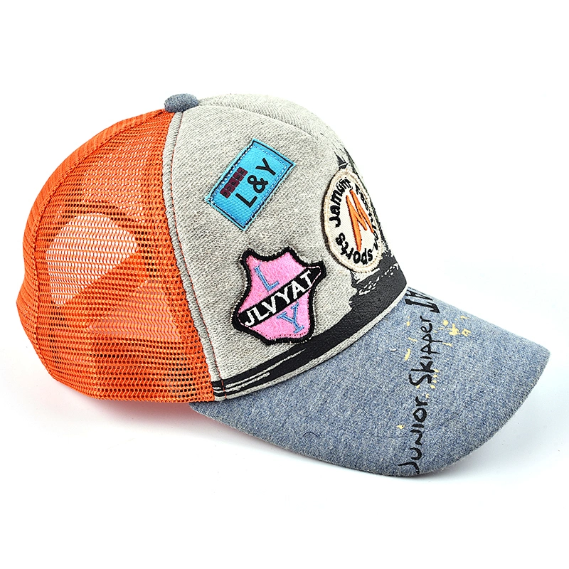 fashion wholesale embroidery logo mesh  hat,custom  cap