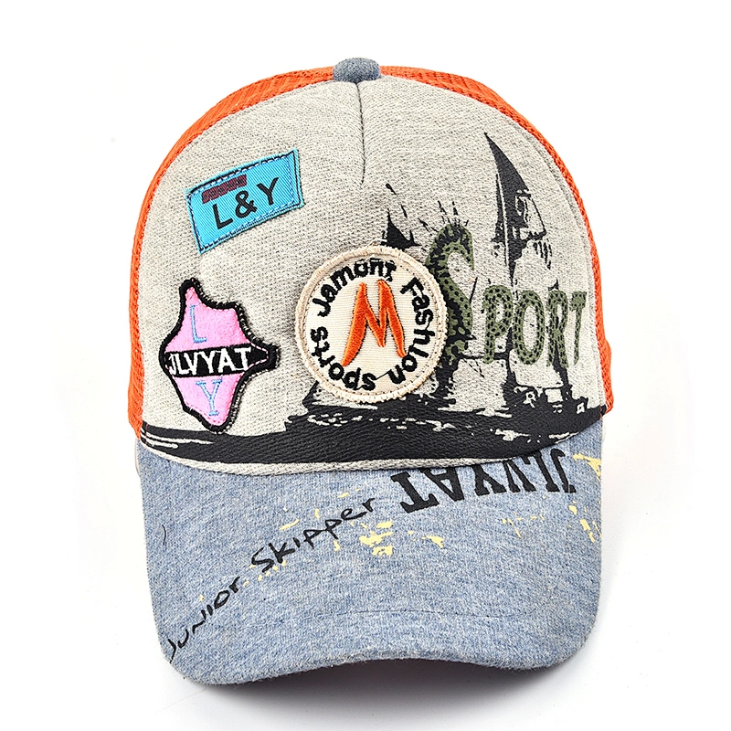 fashion wholesale embroidery logo mesh  hat,custom  cap