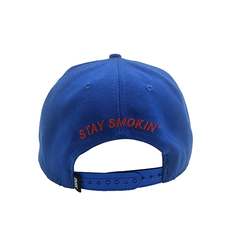 Flat Bill 5 Panel 3D Embroidered Logo Mens Baseball Cap Sports Snapback Hats
