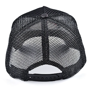 Guangzhou Sequins Custom Logo 5 Panel Gorras mesh trucker cap