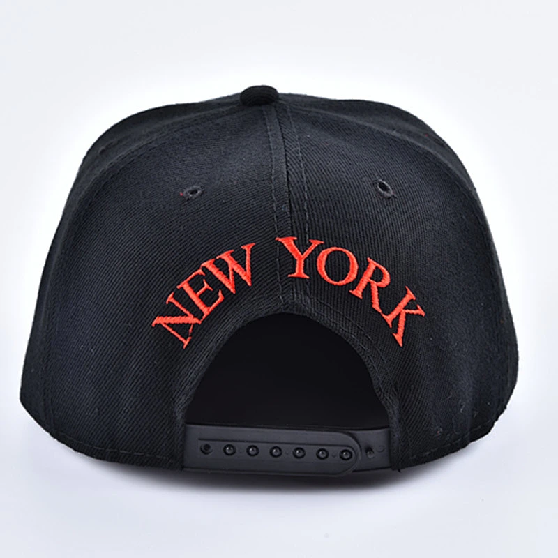 Good Quality Unisex Cotton Flat Round Bill Snapback Caps Gorras