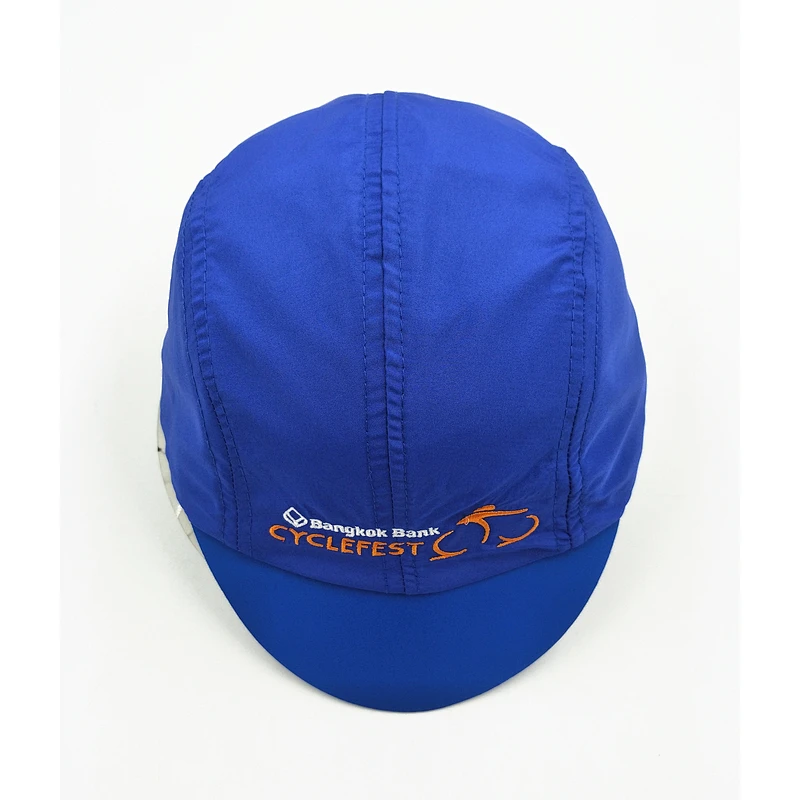 Wholesale 100 % Polyester Quick Drying Custom Team Running Cycling Cap