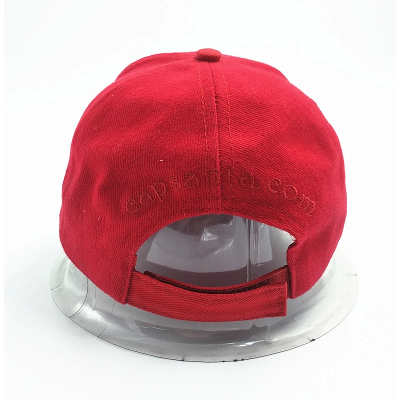 Winter baseball cap Custom logo baseball cap Red baseball cap