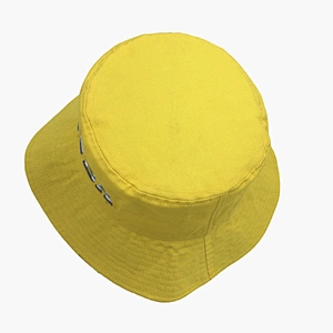 2019 Embroidery Logo Fisherman Hat Cotton Bucket Hat
