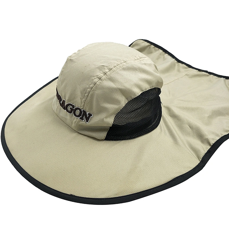Wholesale polyester fisherman hat with stringt bucket cap