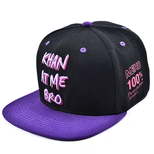 high quality flat brim snapback hats custom embroidered caps snapback caps custom