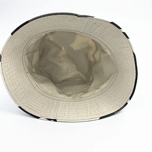 Sun Protection Fisherman hat Camouflage Bucket Cap for Teenager