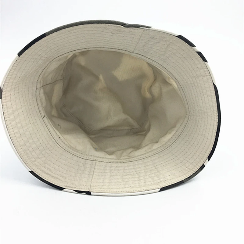Sun Protection Fisherman hat Camouflage Bucket Cap for Teenager