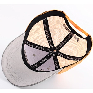 unisex embroidery logo cotton cap mesh trucker hat