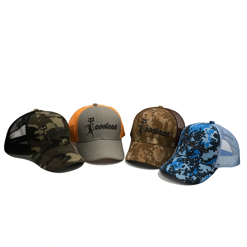 Factory Promotional Man Sports Baseball Caps Military Uniforms trucker hat