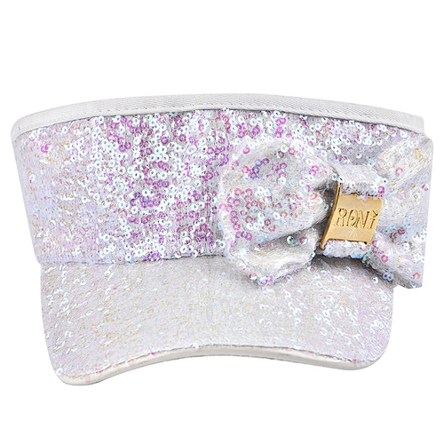 Latest fashion Sequin Bowknot Women Girl Sun Protected sports visor hats