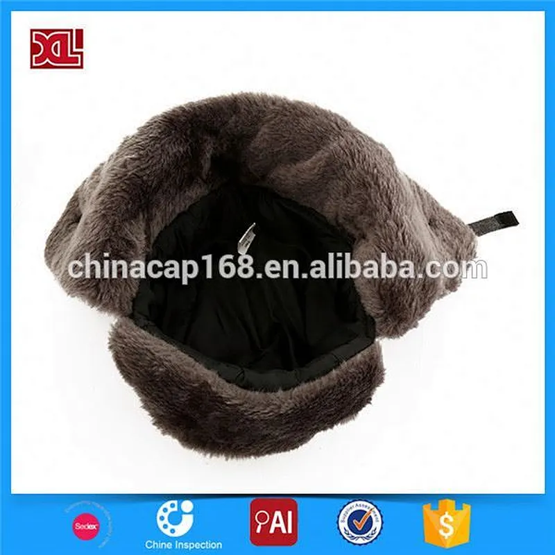 New arrival simple design custom winter hats beanie ushanka hat